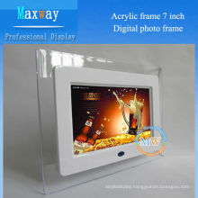 Acrylic frame 7 inch digital picture frame